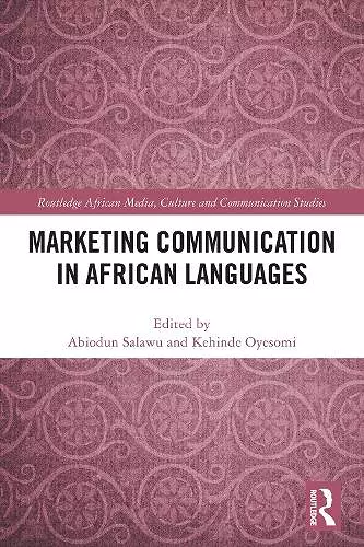 Marketing Communication in African Languages cover