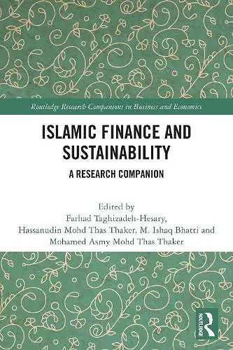 Islamic Finance and Sustainability cover