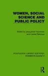 Women, Social Science and Public Policy cover