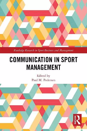 Communication in Sport Management cover