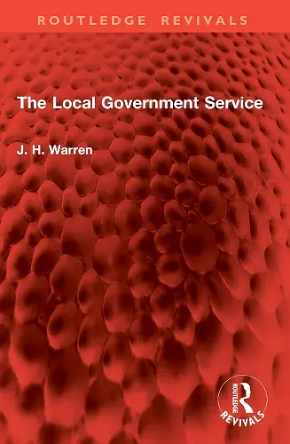 The Local Government Service cover