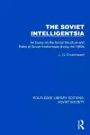 The Soviet Intelligentsia cover