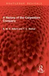 A History of the Carpenters Company cover