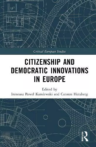 Citizenship and Democratic Innovations in Europe cover