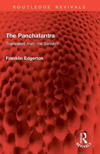 The Panchatantra cover