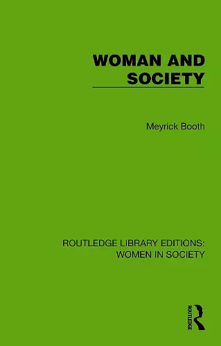 Woman and Society cover