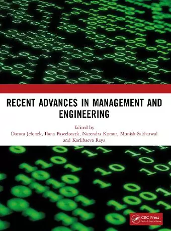 Recent Advances in Management and Engineering cover