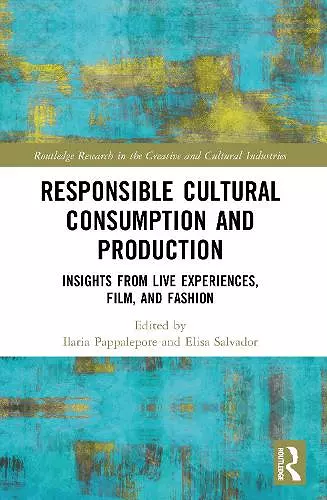 Responsible Cultural Consumption and Production cover
