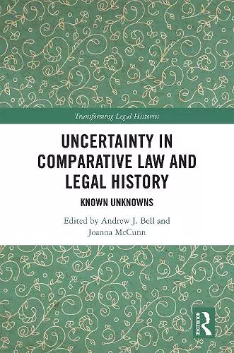 Uncertainty in Comparative Law and Legal History cover