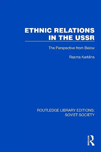 Ethnic Relations in the USSR cover