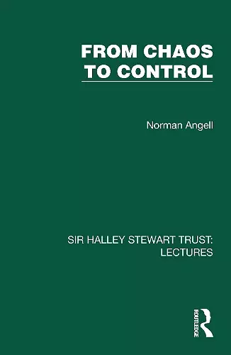 From Chaos to Control cover