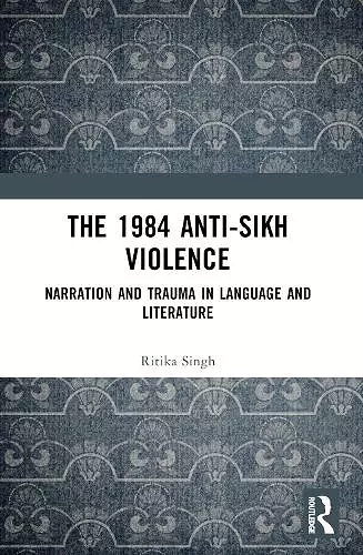 The 1984 Anti-Sikh Violence cover