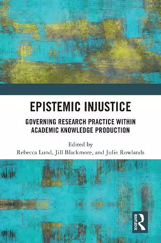 Epistemic Injustice cover