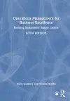 Operations Management for Business Excellence cover