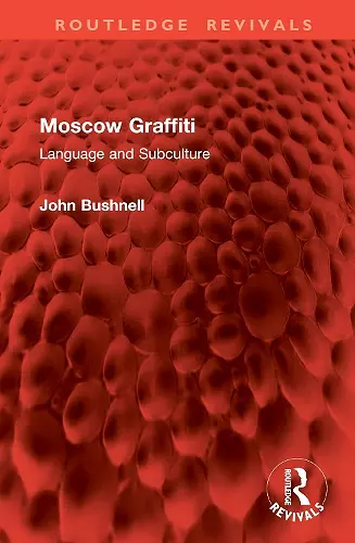 Moscow Graffiti cover