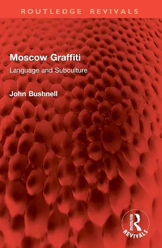 Moscow Graffiti cover