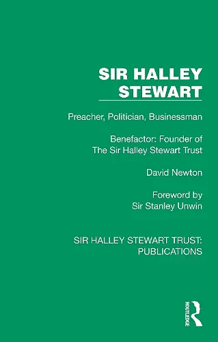 Sir Halley Stewart cover