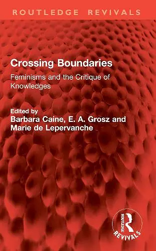 Crossing Boundaries cover