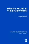 Science Policy in the Soviet Union cover