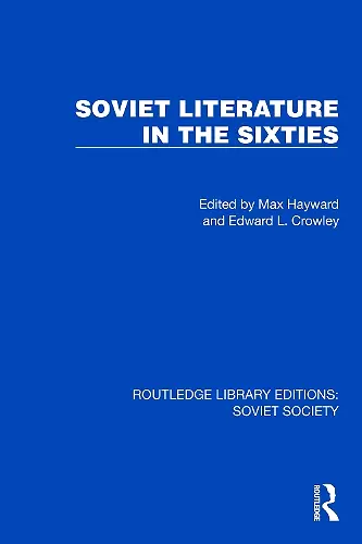 Soviet Literature in the Sixties cover