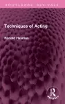 Techniques of Acting cover