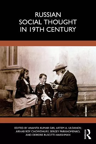 Russian Social Thought in 19th Century cover