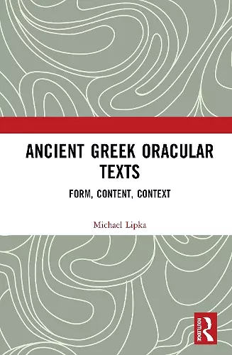 Ancient Greek Oracular Texts cover