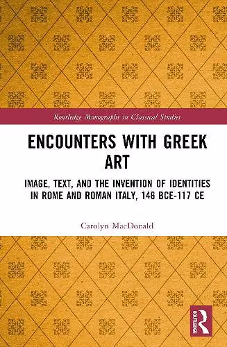 Encounters with Greek Art cover