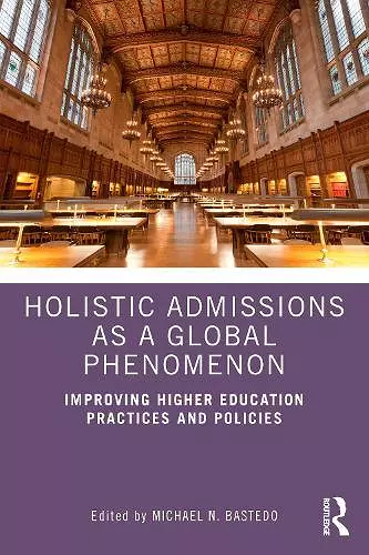 Holistic Admissions as a Global Phenomenon cover