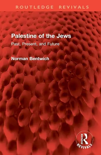 Palestine of the Jews cover