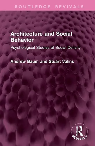 Architecture and Social Behavior cover