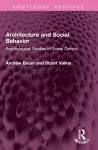 Architecture and Social Behavior cover