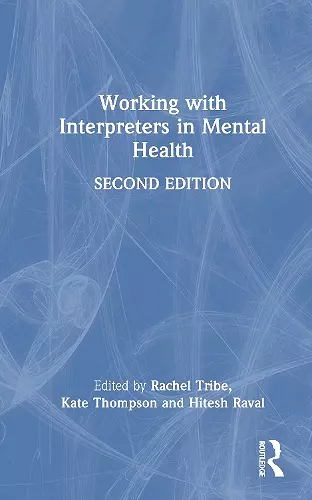 Working with Interpreters in Mental Health cover
