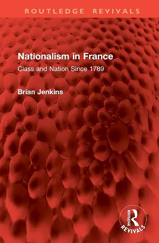 Nationalism in France cover