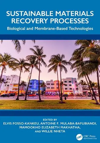 Sustainable Materials Recovery Processes cover