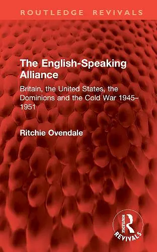 The English-Speaking Alliance cover