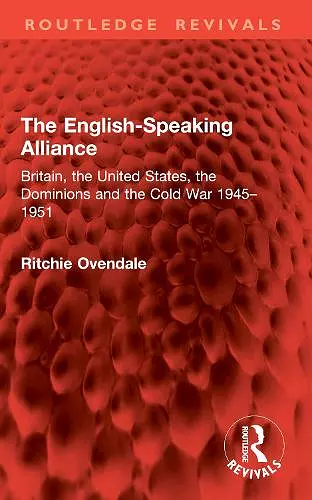 The English-Speaking Alliance cover