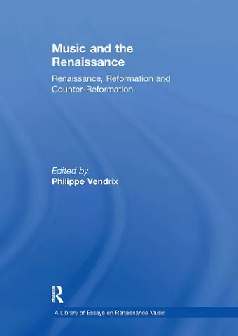 Music and the Renaissance cover