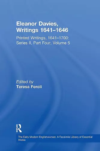Eleanor Davies, Writings 1641–1646 cover