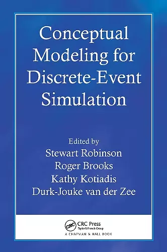 Conceptual Modeling for Discrete-Event Simulation cover