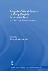 Ashgate Critical Essays on Early English Lexicographers cover