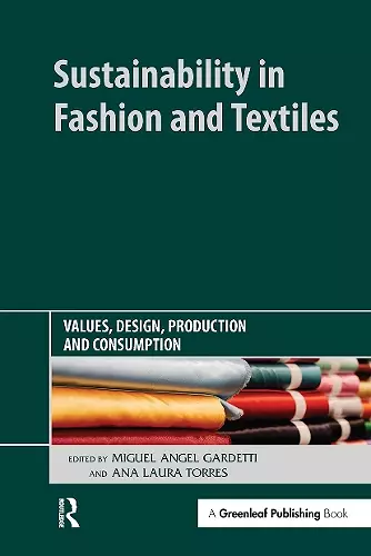 Sustainability in Fashion and Textiles cover