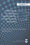 Morphology in Language Comprehension, Production and Acquisition cover