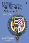 The Ashgate Research Companion to The Sidneys, 1500-1700 cover