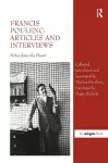 Francis Poulenc: Articles and Interviews cover