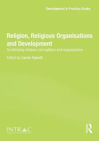 Religion, Religious Organisations and Development cover