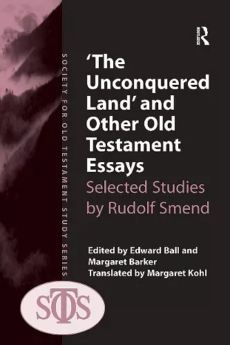 'The Unconquered Land' and Other Old Testament Essays cover