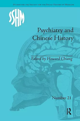 Psychiatry and Chinese History cover