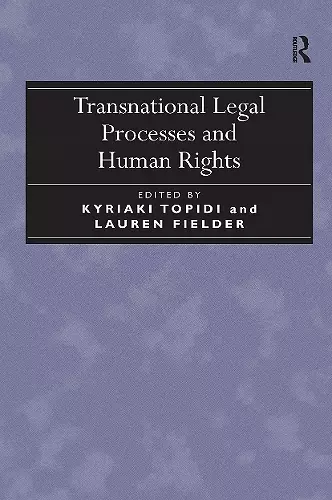 Transnational Legal Processes and Human Rights cover