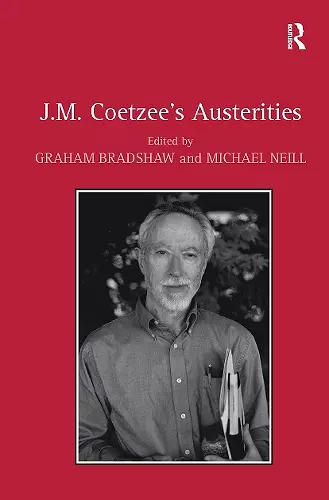 J.M. Coetzee's Austerities cover